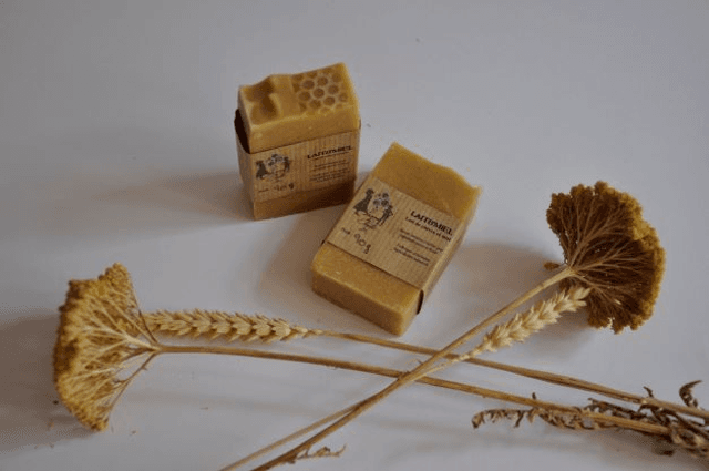 Lait&amp;Miel : savon surgras au lait de chèvre, au miel et à l&#039;argile blanche